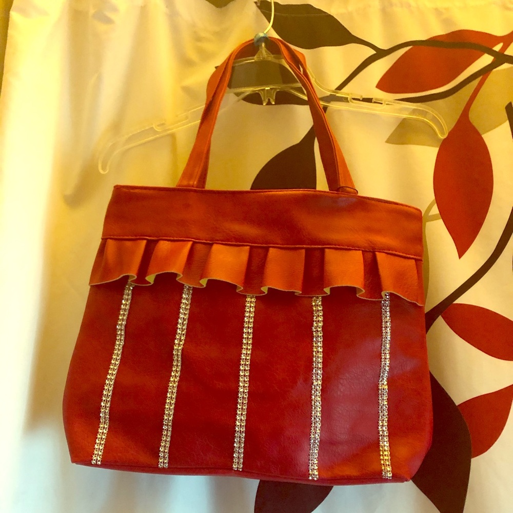 Chuns Fashion Red Designer Full Handbag